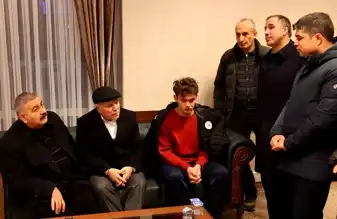 Sekmen'den Çığ Kurbanına Taziye Ziyareti