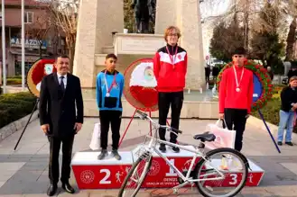 Denizli'de Atatürk Anısına Yol Koşusu