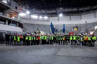 Eczacıbaşı'nın Yeni Spor Salonu Hazırlanıyor!