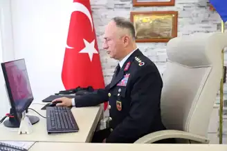 Jandarma Komutanı Yılın Kareleri'ni Seçti