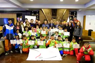 Kar Taneleri Projesi: 550 Çocuk Kayakla Buluştu