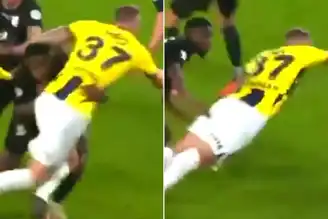 Fenerbahçe, Rizespor'u Penaltı ve Kırmızı Kartla Yendi!
