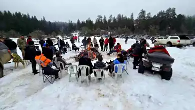 Safranbolu'da Çocuklar Kış Kampında Eğlendi