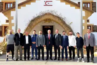 Tatar, Türk Okçuluk Federasyonu'nu Kabul Etti